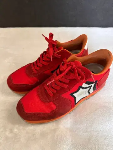 [ 아틀란틱 스타스 ] 레드 스니커즈 27cm 상자 없음
