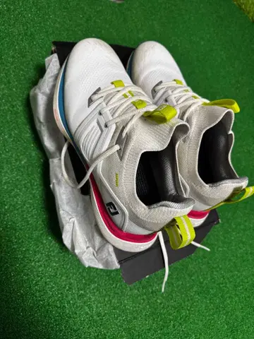 [풋조이] 하이퍼플렉스 카본 LACED 남성용 화이트/블루