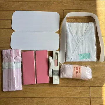 새상품 후리소데 기모노 액세서리 세트