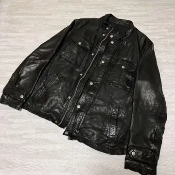 무슈 니콜 가죽 자켓 양가죽 천연 가죽