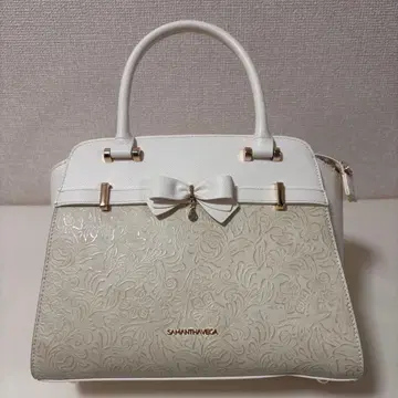 SAMANTHAVEGA 리본 포함 핸드백