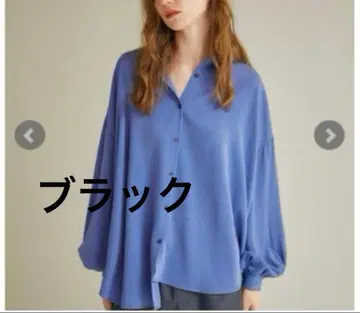 [슈가 로즈] 2025SS 비대칭 셔츠 블랙