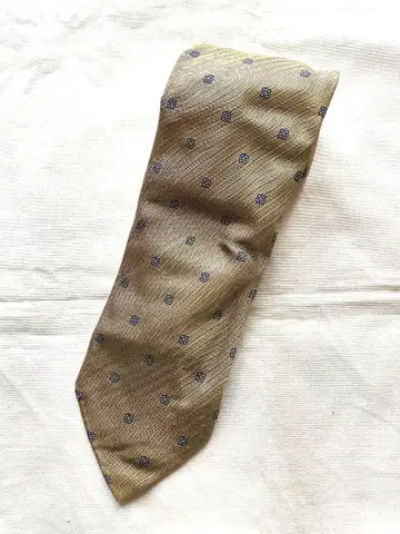 Franco Minucci 골드 넥타이