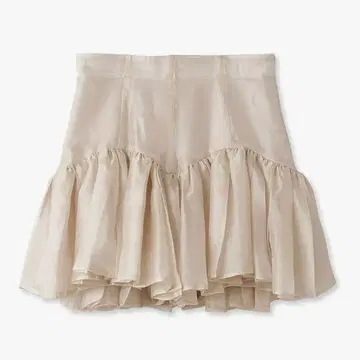 스나이델 오간 프릴 숏팬츠 SWFP241220