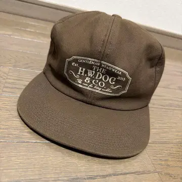 h.w.dog 트래커 캡 브라운