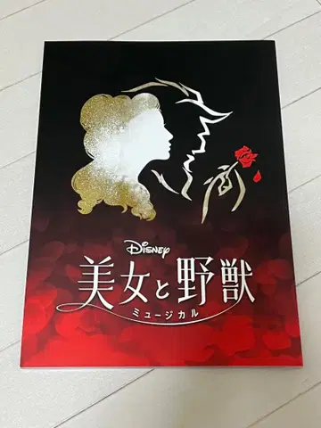 미녀와 야수 뮤지컬 팜플렛