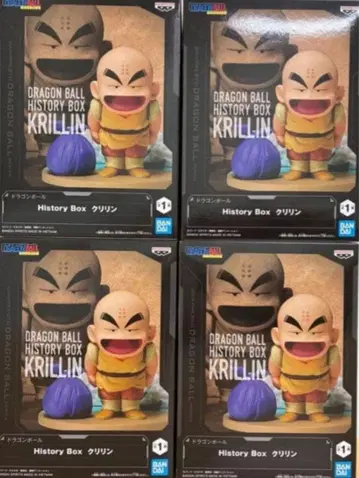 드래곤볼 크리링 피규어 4점