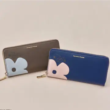 이번 시즌 신상 사만다 타바사 [ 스누피 ] 컬렉션 장지갑 그레이지