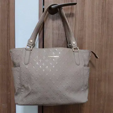 PATRICK COX 베이지 토트백 올 패턴 새상품급입니다