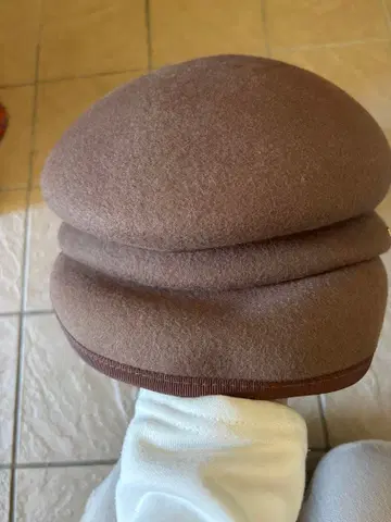 택 포함 미사용 새상품 milsa 모자 비대칭 헌팅 캡