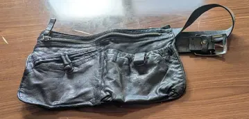 Sensounico 센소유니코 웨스트 파우치 웨스트백 가죽