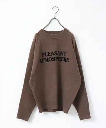 소프트 터치 로고 니트