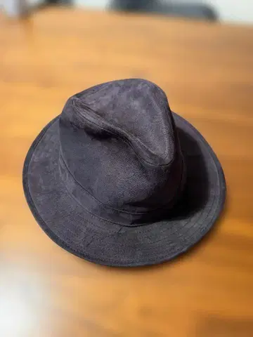 다크 블루 아웃도어 햇 스웨이드풍 약 60cm 전후