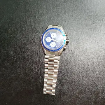 크로노그래프 시계 파랑 스테인리스