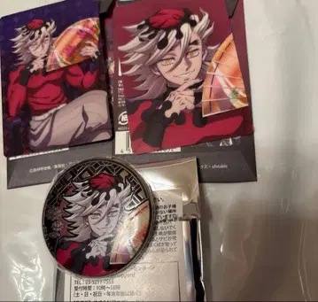 귀멸의 칼날 도우마 캔뱃지 카드 애니플렉스 AGF