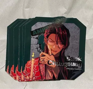 Paradox Live(파라라이) 스티커 화이트 츄세이