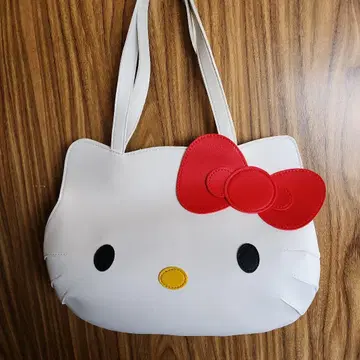 헬로키티 인조 가죽 토트백