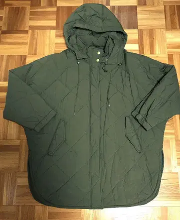 슬로브 이에나 발수 패디드 후디 판초 SLOBEIENA 카키