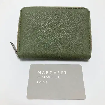 D783 미사용 마가렛호웰 아이디어 지갑 접이식 지갑 여성용 천연 가죽