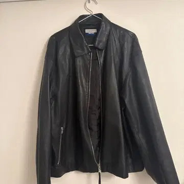 MAISON SPECIAL 블랙 가죽 자켓 02