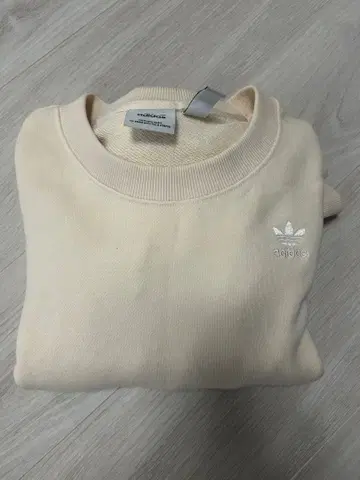 adidas 트레이닝복 크림색 긴팔