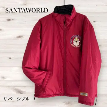 SANTAWORLD 리버서블 점퍼 빨검 사이즈 L