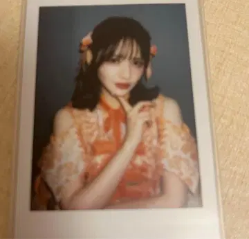 FRUITS ZIPPER 진세이 스즈카 촬영 폴라로이드