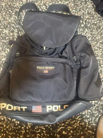 POLO SPORT 네이비 백팩
