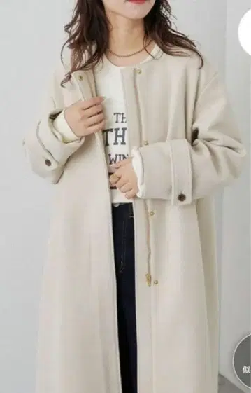 CIAOPANIC TYPY 차오패닉 티피 테크 울 노카라 코트