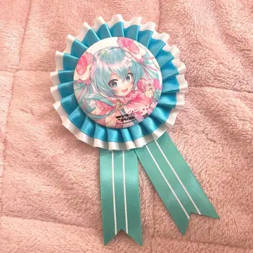 매지컬 미라이 2021 하츠네 미쿠 로제트 캔뱃지