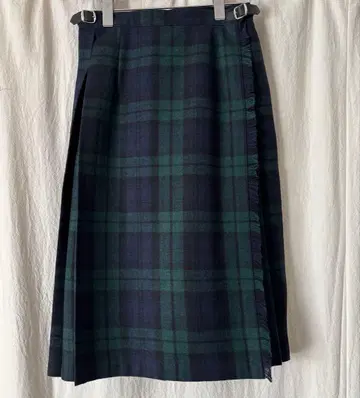 오닐 오브 더블린 GB10 랩 플리츠 스커트 블랙워치