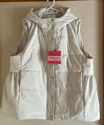 바닐라 스튜디오 백 페플럼 충전솜 베스트 4L