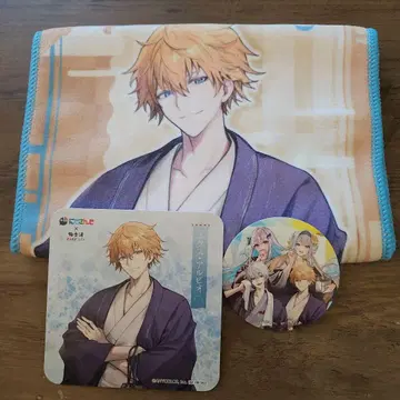 Ex Albio 니지산지 극락탕 엑스 알비오 머플러 타월