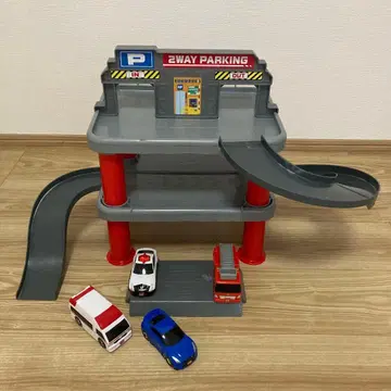 2WAY 주차장 세트 미니카 포함 하지메 토미카