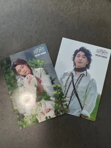 Mrs. GREEN APPLE 바벨 포토 카드 오오모리 모토키 2장 세트