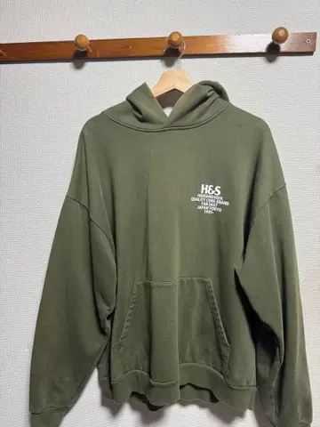 HideandSeek XL 올리브 그린 후드티