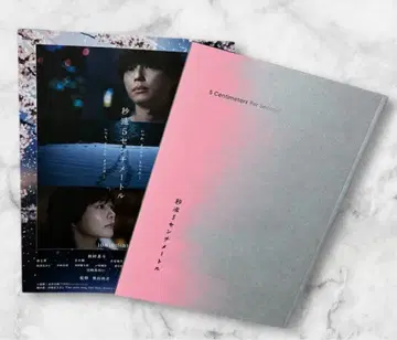 영화 일본 영화 초속 5cm 팜플렛 & 플라이어 마츠무라 호쿠토