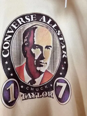 CONVERSE CHUCK TAYLOR 후드 부착 후드티