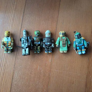 스타 워즈 큐브릭 6체 세트