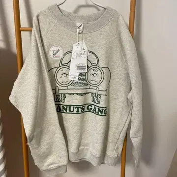 스누피 맨투맨 레리움 별주 sportswear 피넛 저널