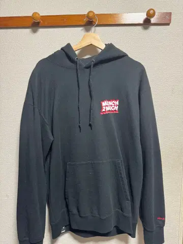 BackChannel MUNCH 2 NICH 후드티 블랙