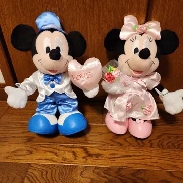 미키 미니 봉제 인형 세트