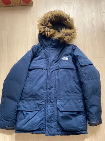 The North Face 네이비 다운 자켓