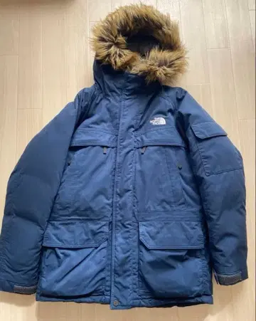 The North Face 네이비 다운 자켓