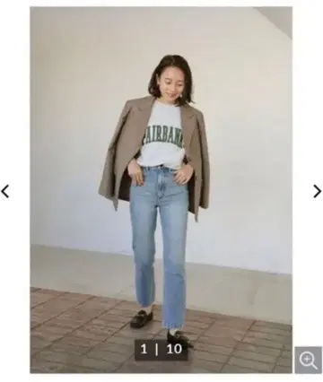 pronk 스트레이트 데님 [ rodeocrowns x 이하라 아오이]