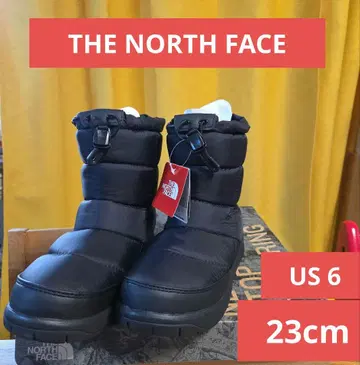 [ 새상품 ] THE NORTH FACE 방한 숏부츠 블랙 23cm