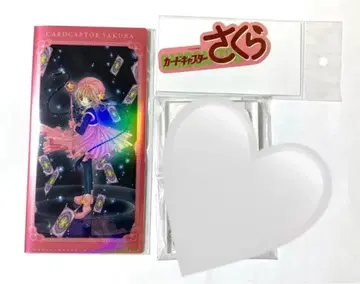 CLAMP전 카드캡터 사쿠라 오로라 티켓 로고 스티커