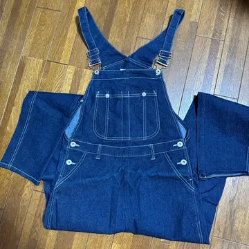 다크 데님 오버롤