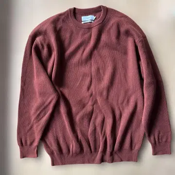 Graphpaper 울 스웨터 브라운