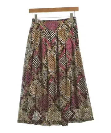 HIROKO KOSHINO 롱 맥시 길이 스커트 여성용